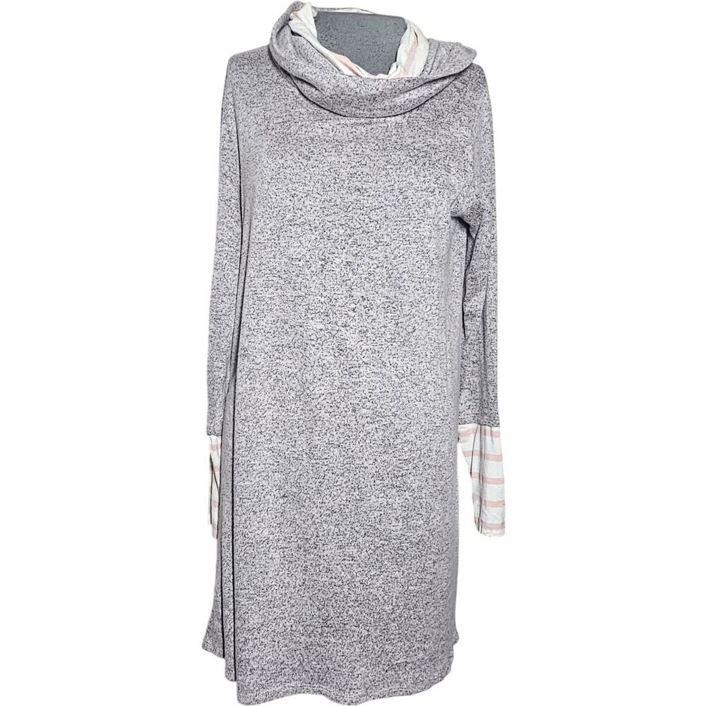 Cowl Neck Lightweight Sweater Dress Size Medium